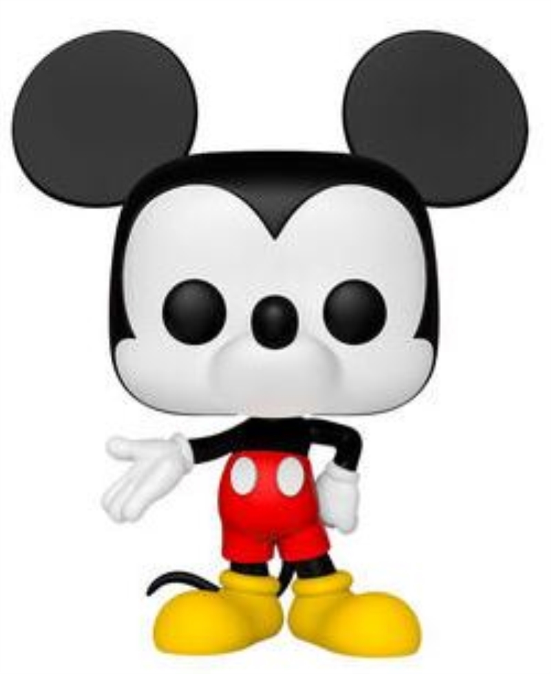 FUNKO ACTION FIGURES FUNKO POP MICKEY MOUSE: 1O" MICKEY COLOUR